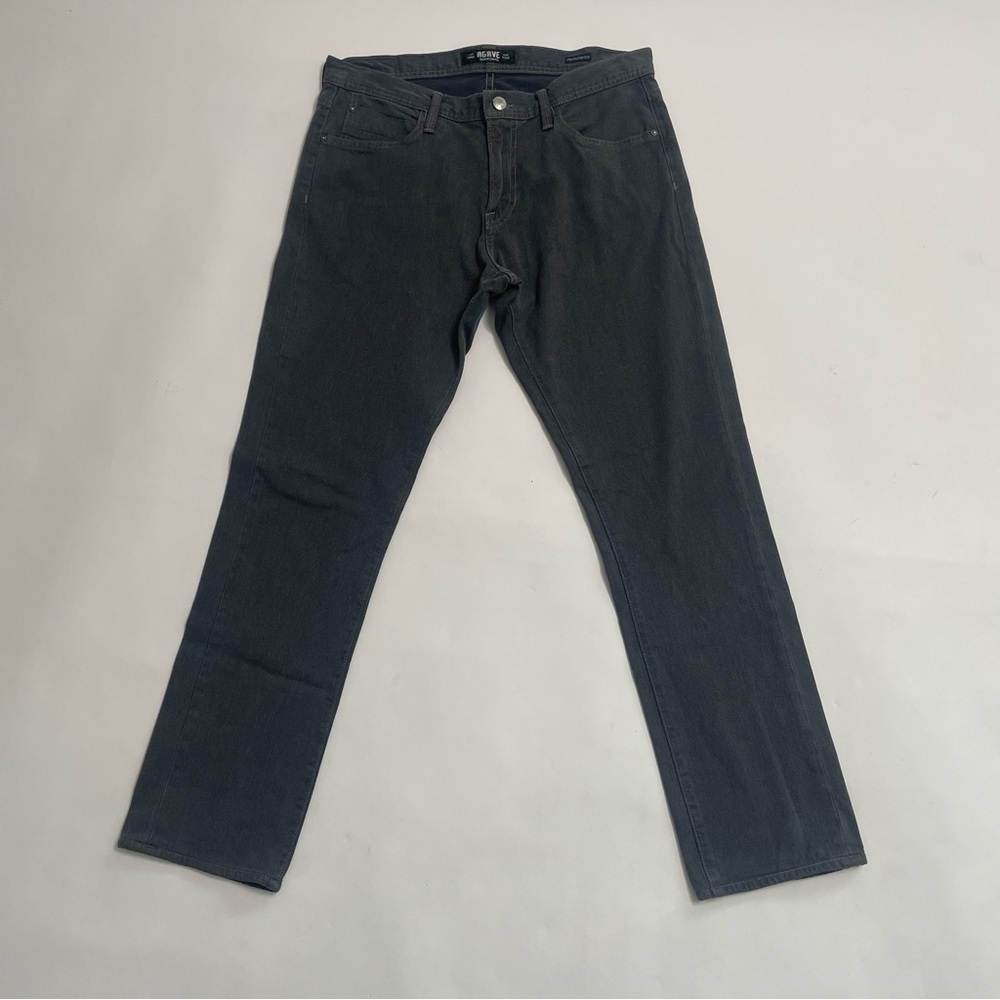 AGAVE DENIM SMITH slim dark grey jeans